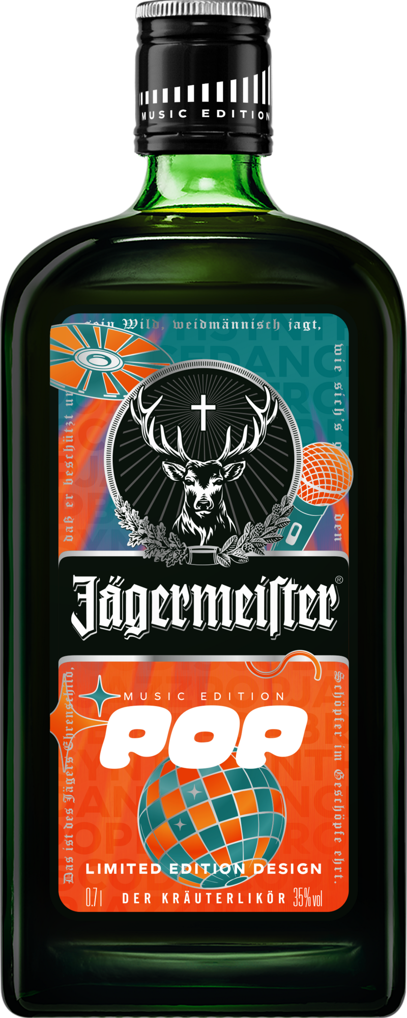 Jägermeister Kräuterlikör Music Edition Pop