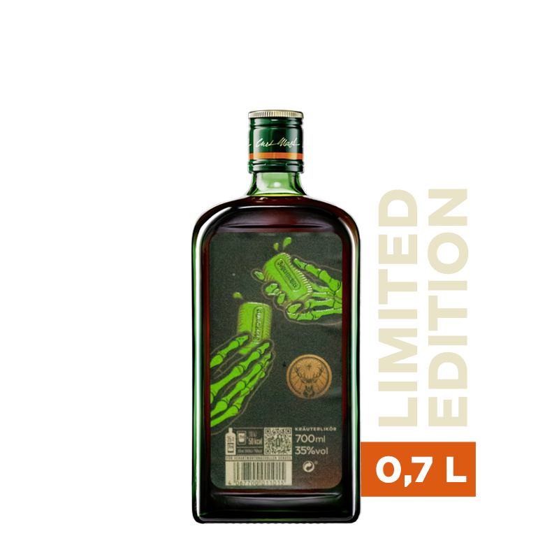 Jägermeister "Glow in the dark" Edition 35 Vol.%