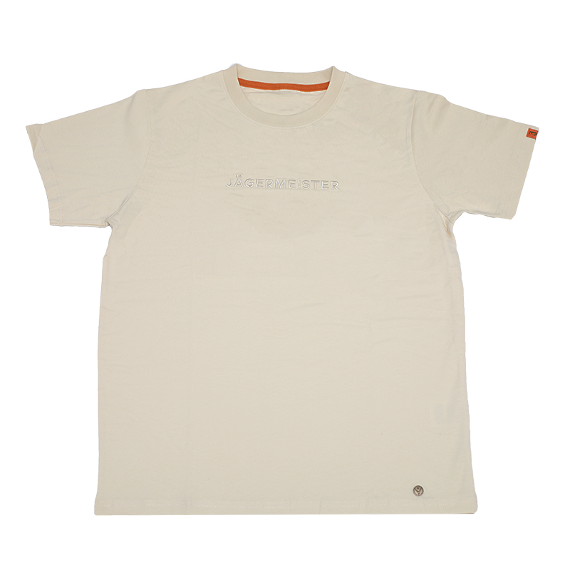 JGM T-Shirt `Schriftzug`creme L
