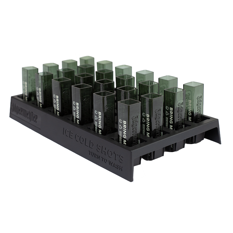 Jägermeister Tooter Bundle - 250 Stk. Tooter + Rack