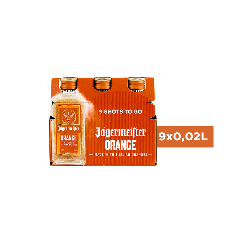 Jägermeister Orange 9er-shots-to-go