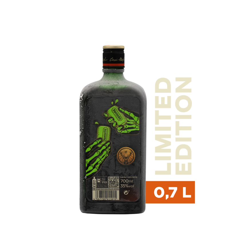 Jägermeister "Glow in the dark" Edition 35 Vol.%