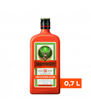 Jägermeister Kräuterlikör Limited Design-Edition 24 culture orange 