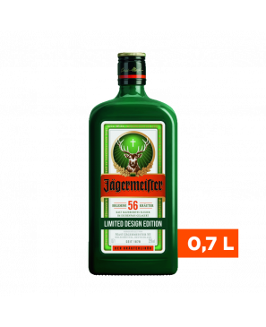 Jägermeister Kräuterlikör Limited Design-Edition 24 herbal green 