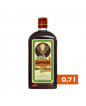 Jägermeister Kräuterlikör Retro-bottle 25 