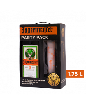 Jägermeister Kräuterlikör party pack 
