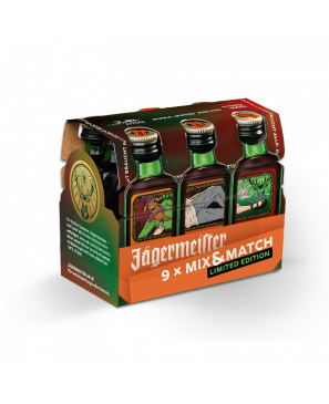 Jägermeister Kräuterlikör Mix & Match edition 24 