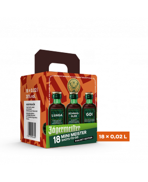 Jägermeister Kräuterlikör Dialekt edition 25 