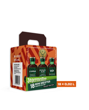 Jägermeister Kräuterlikör Dialekt edition 25 