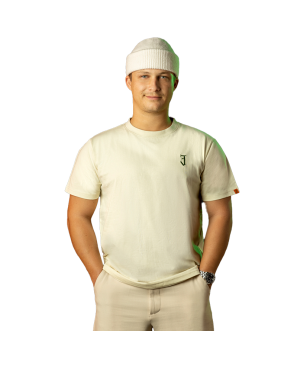 Jägermeister T-Shirt Back to Basic "J" Creme Unisex