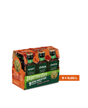 Jägermeister Kräuterlikör Dialekt edition 25 