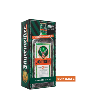Jägermeister Kräuterlikör Komplimente Edition26 