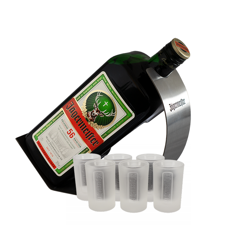 Jägermeister 1,75 L Flasche - Party Bundle