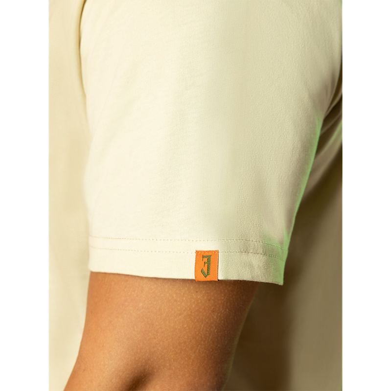 JGM T-Shirt `Schriftzug`creme L